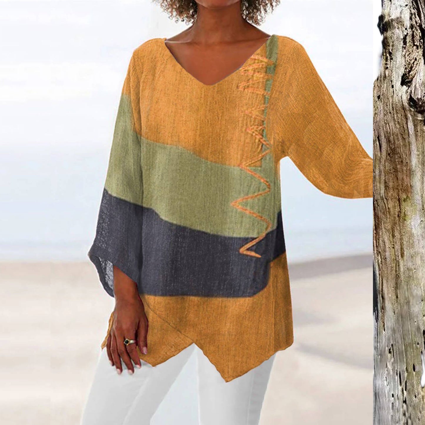 Elegante Damen Sommerbluse Stilvoll Leichtig