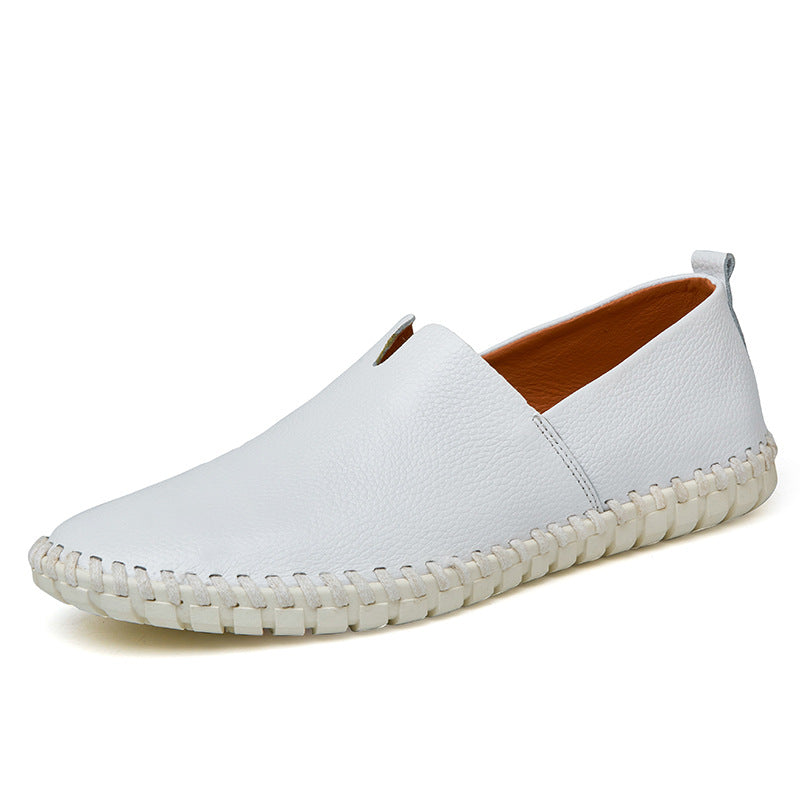 Damen Mokassins Leder Klassisch Elegantes Design