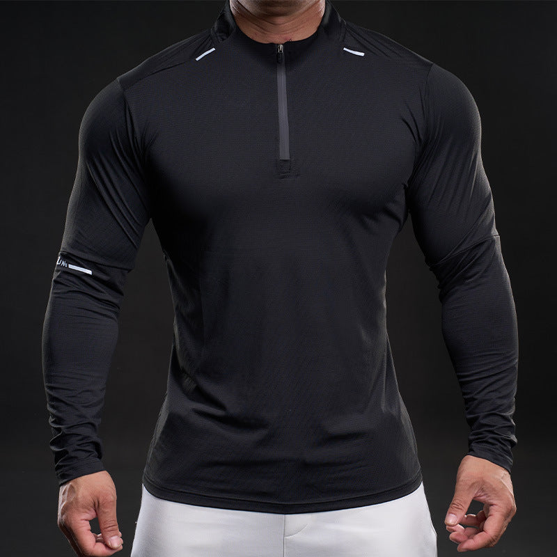 Herren Langarmshirt Sportlich Funktionell