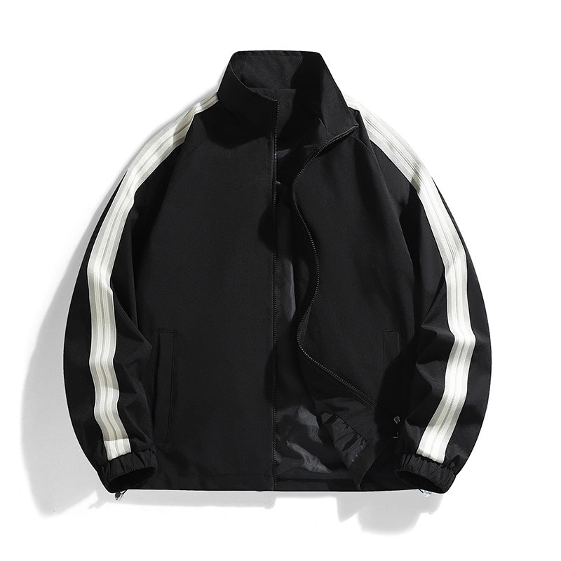 Herren Trainingsjacke Sportlich Atmungsaktiv Funktionell
