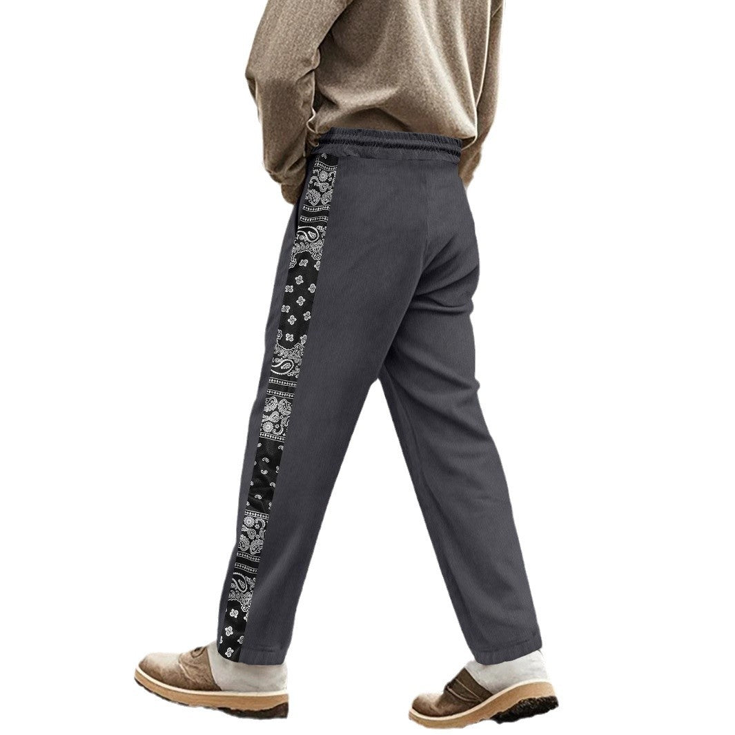 Herren Sportlhose Freizeithose Mit Grafikdruck Modern