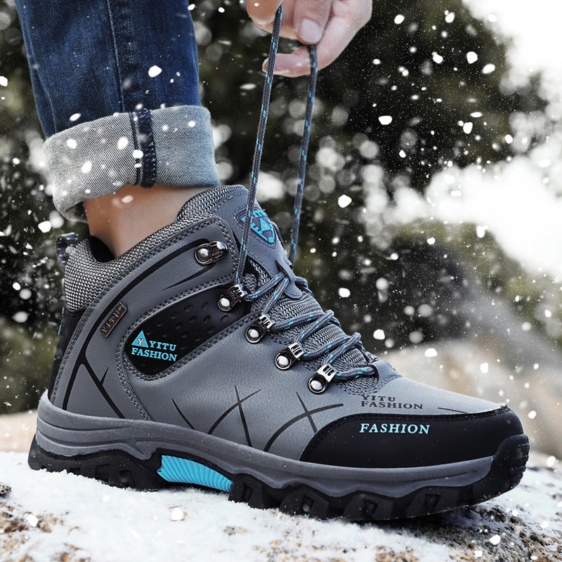 Wanderschuhe Herren Outdoor Knöchelschutz Rutschfest
