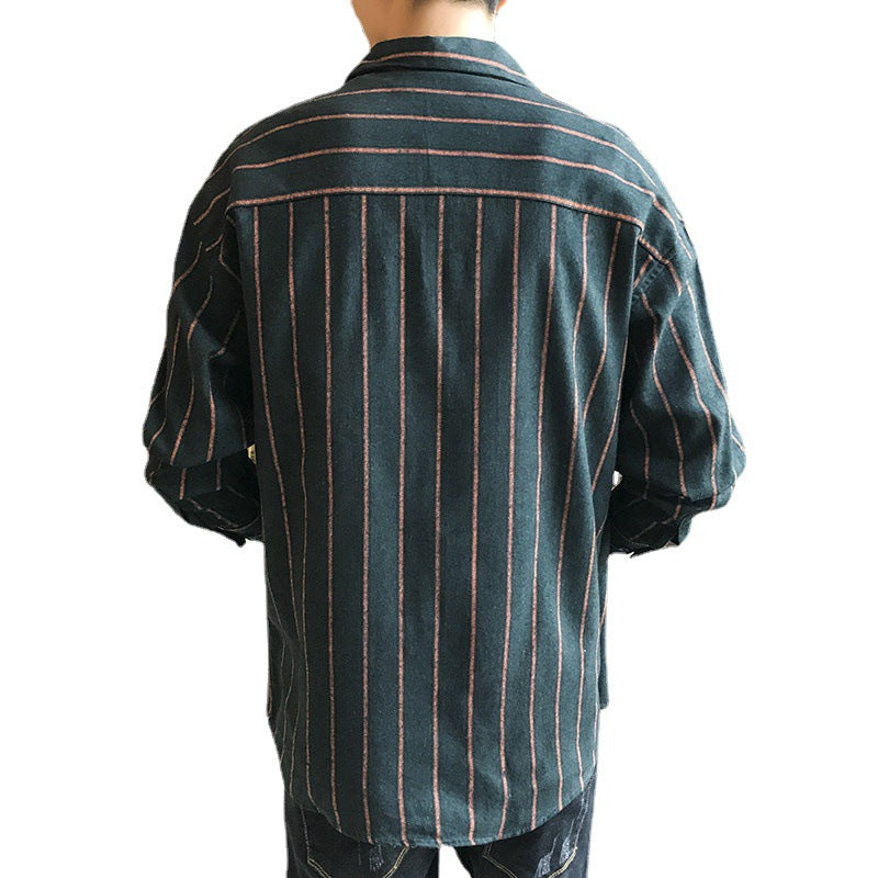 Herren Overshirt Kariert Modern Casual