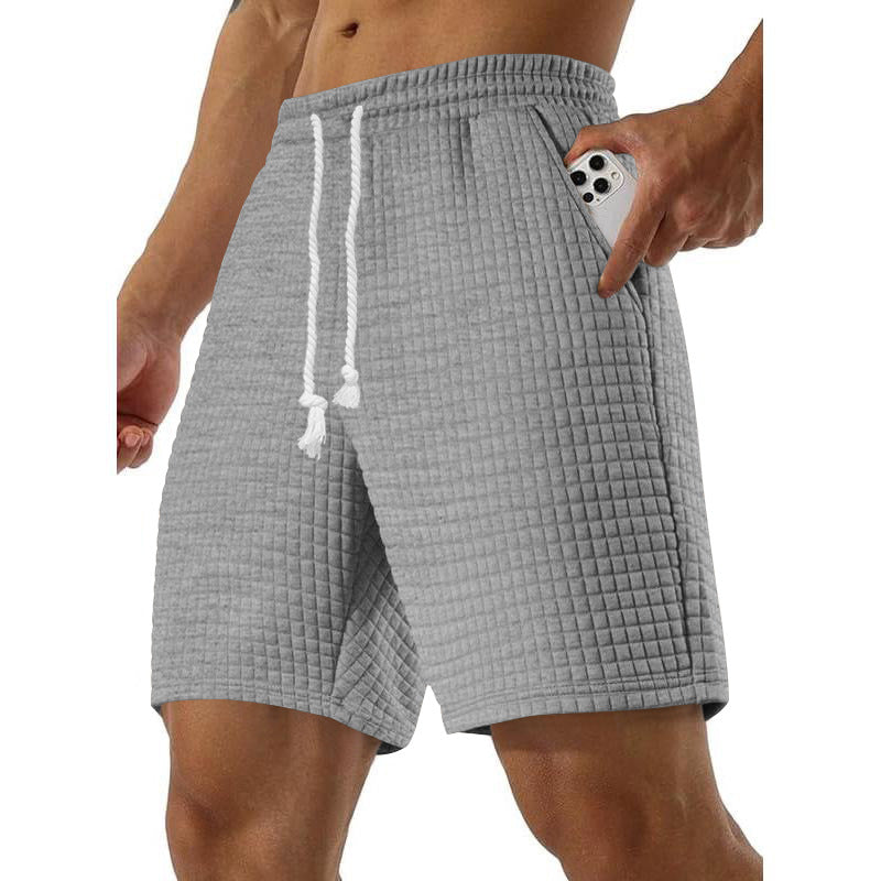 Herren Shorts Sportlich Atmungsaktiv mit Taschen