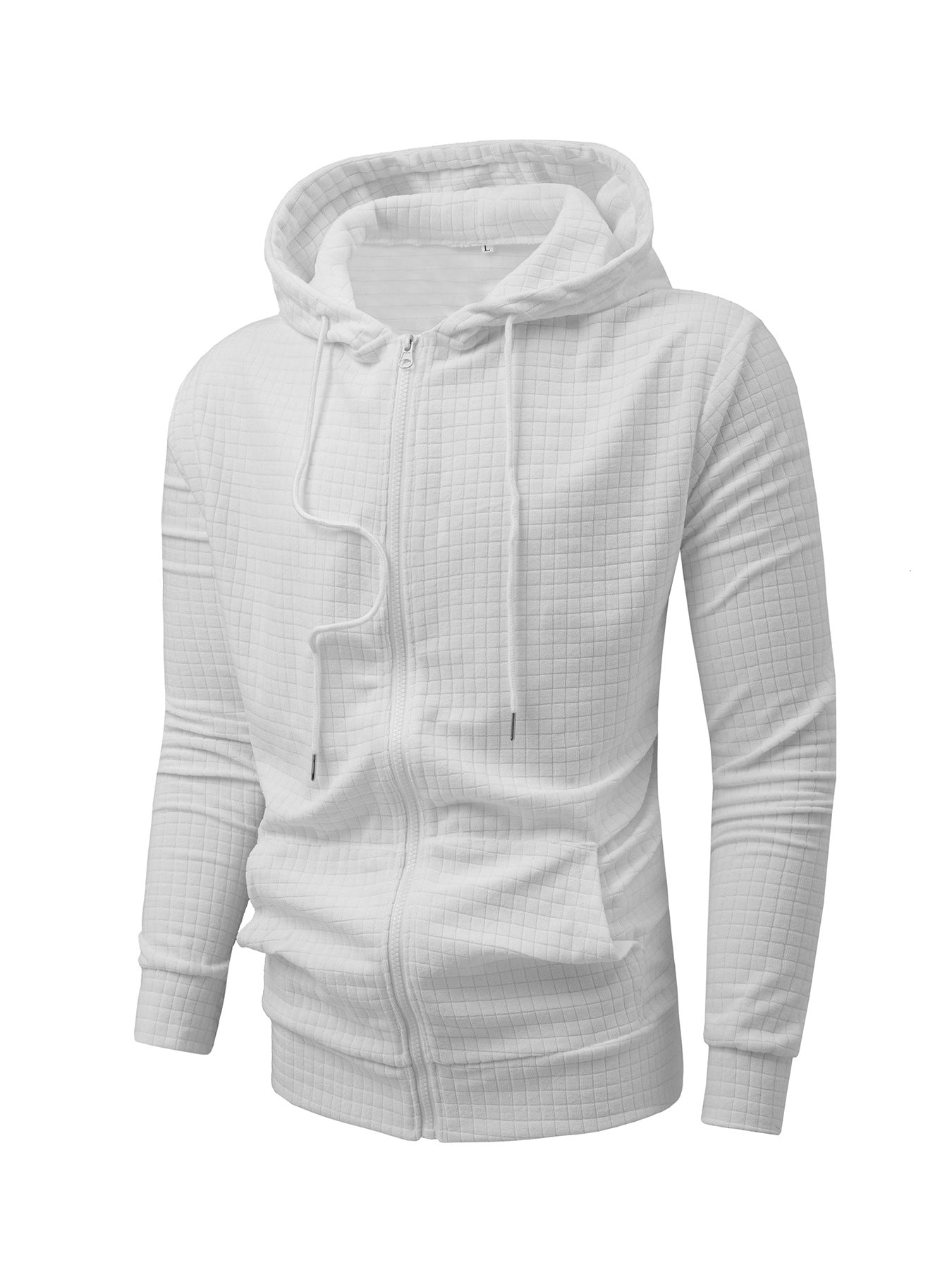 Herren Kapuzenjacke Lockere Fit Strukturiert Urban
