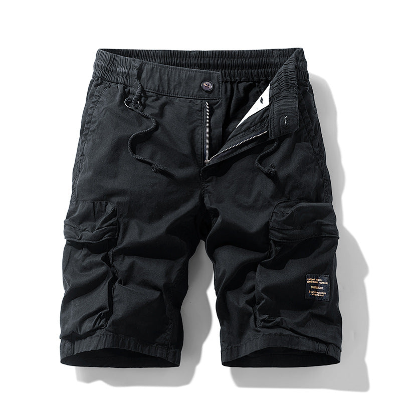 Herren Cargo Shorts Bequem Mit Seitentaschen