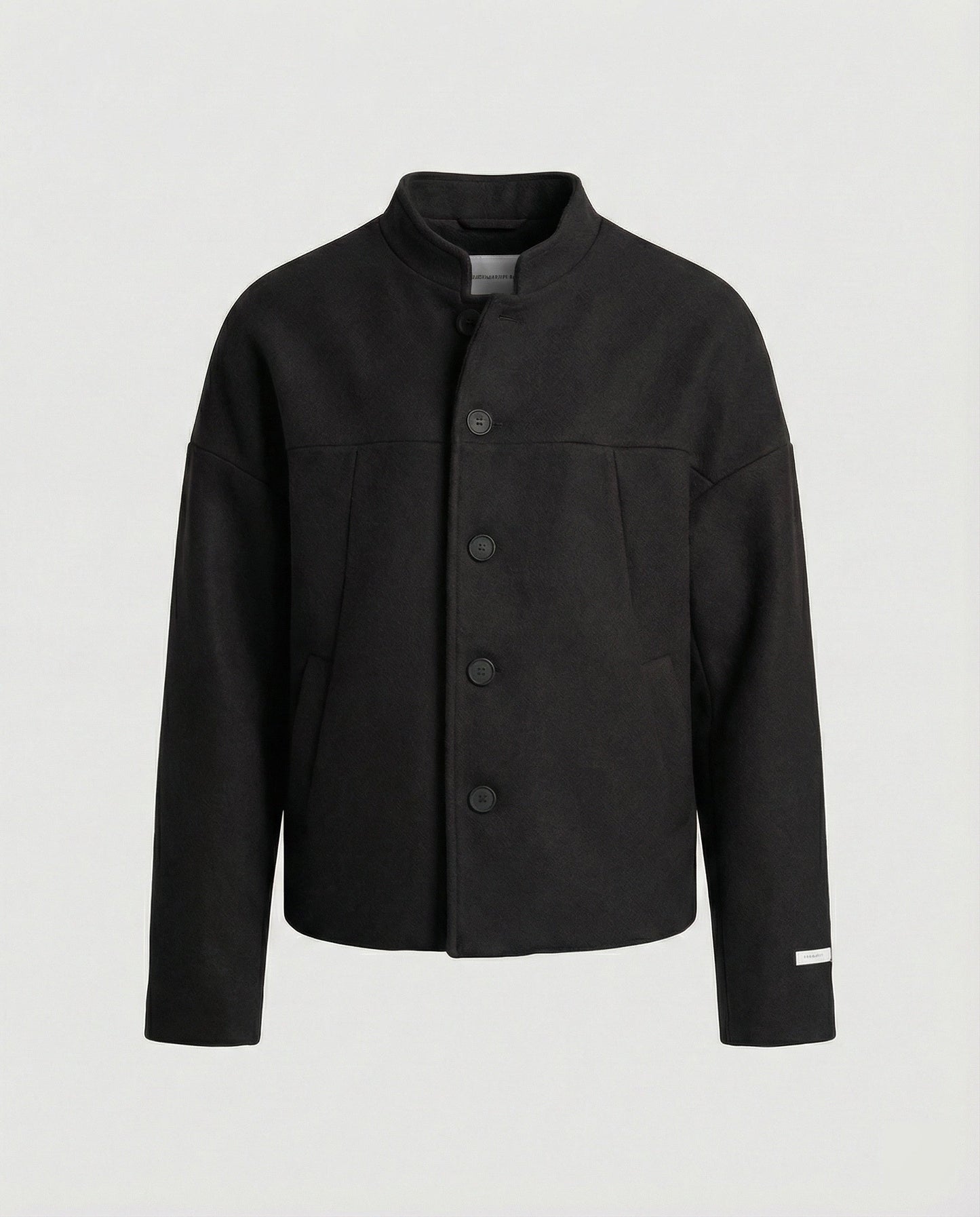 Herren Steppjacke Stehkragen Retro Chinesisch Trendig Herbst