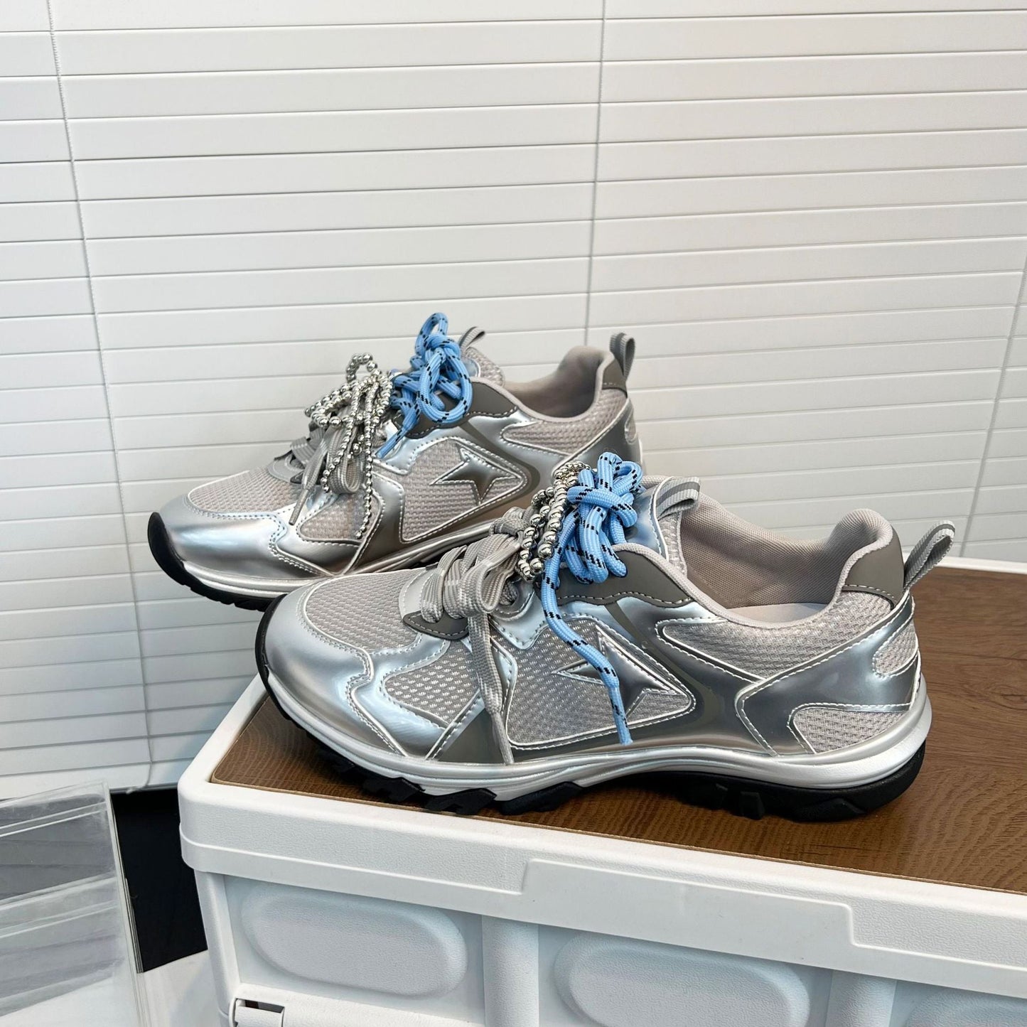 Damen Sneaker Sportlich Schnell Modern Mit Akzenten