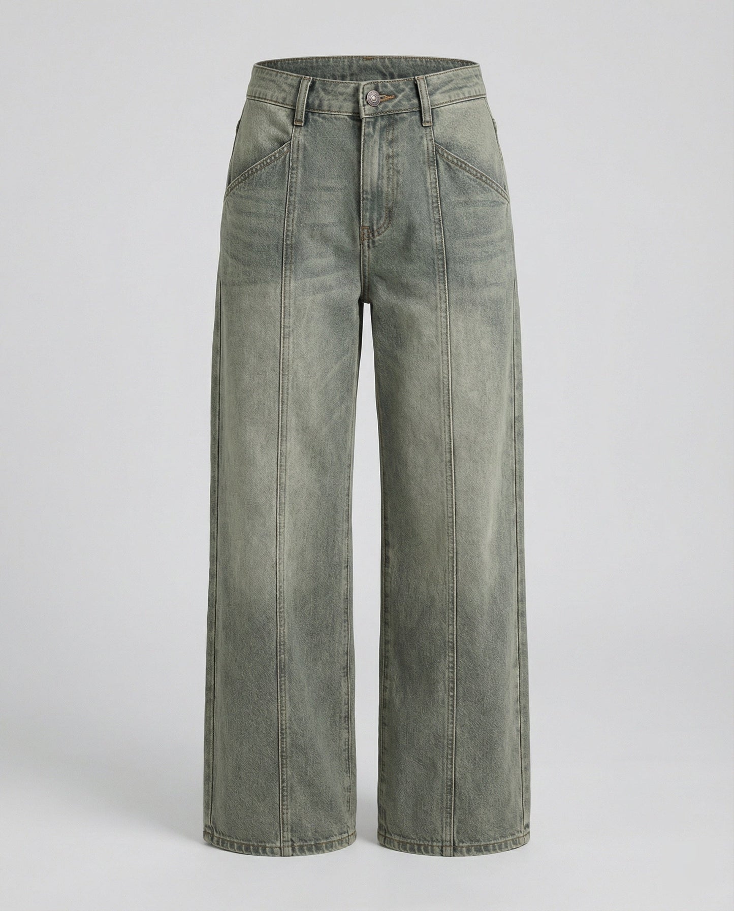 Weite Damen Cargohose Elastisch Mit Fronttaschen
