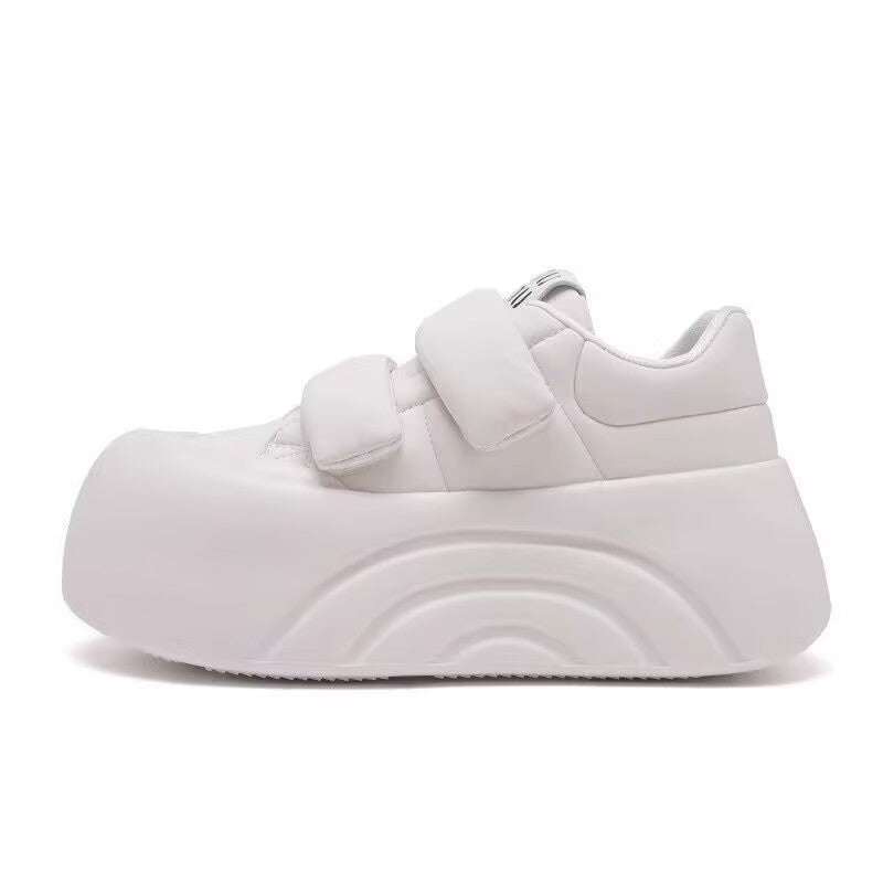 Damen Sneaker Chunky Bequem Dämpfend Mit Klettverschluss