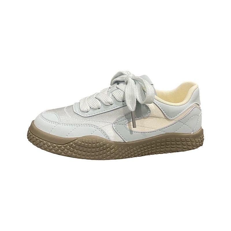 Damen Schnürsneaker Weich Komfortabel Rutschfest
