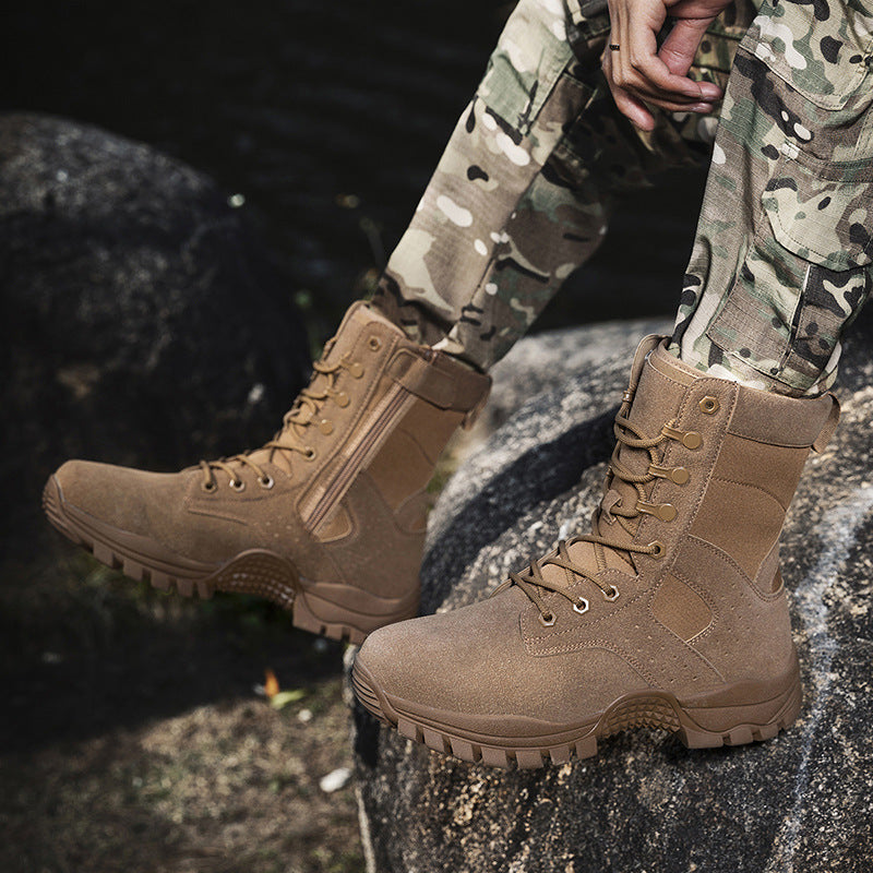 Herren Stiefel Rutschfest Atmungsaktiv Wasserfest