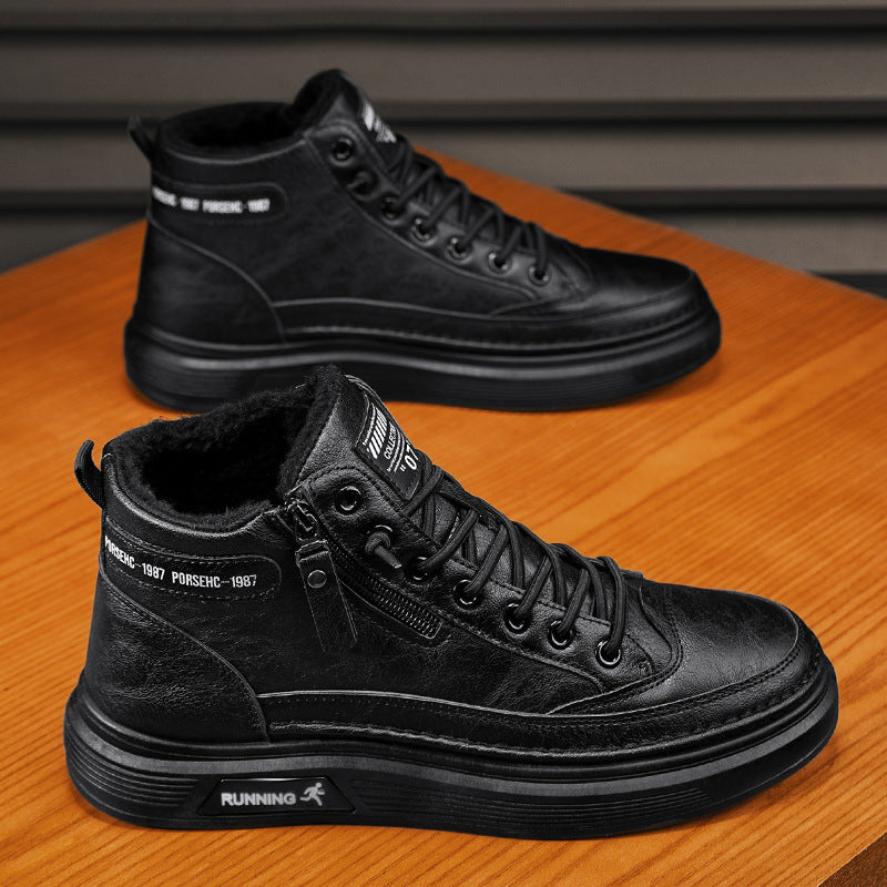 Damen Sneaker Hochgeschnittene Warm Isoliert Rutschfest