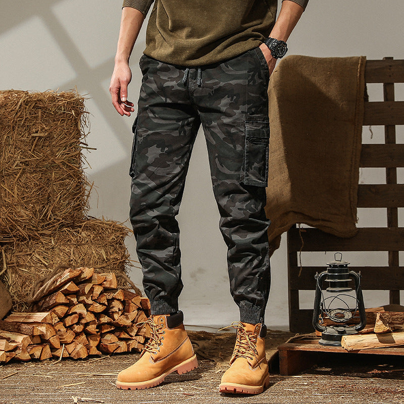 Herren Jogginghose Bequem mit Taschen Elastisch