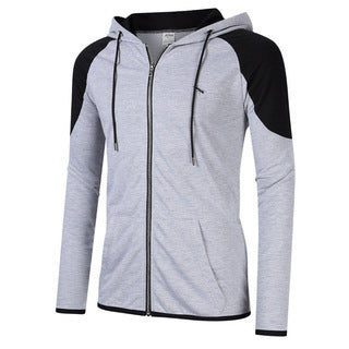 Herren Kapuzenjacke Sportlich Funktionell Wasserabweisend