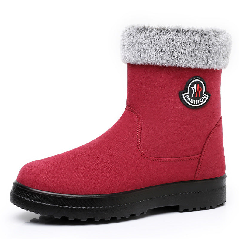 Damen Winterboots Warm Kuschelig Rutschfest