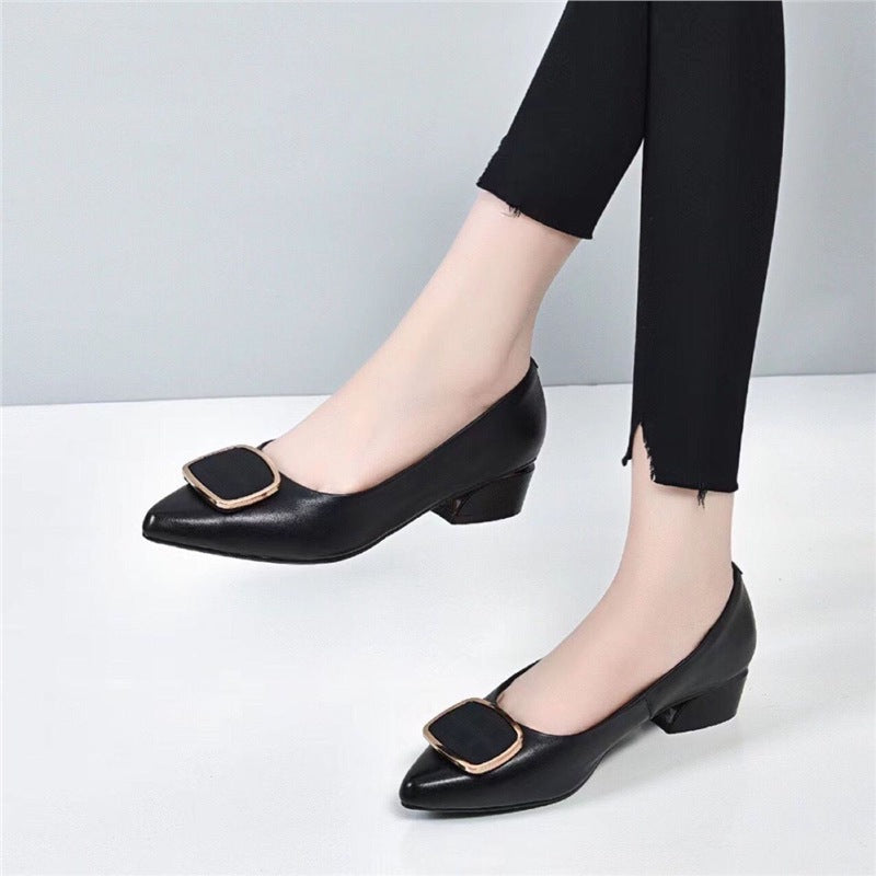 Damen Pumps Hochhackig Glanz Schmuckdetails Elegant