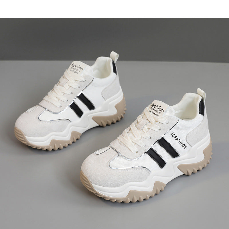 Damen Sneaker Chunky Sportschuhe atmungsaktiv bequem