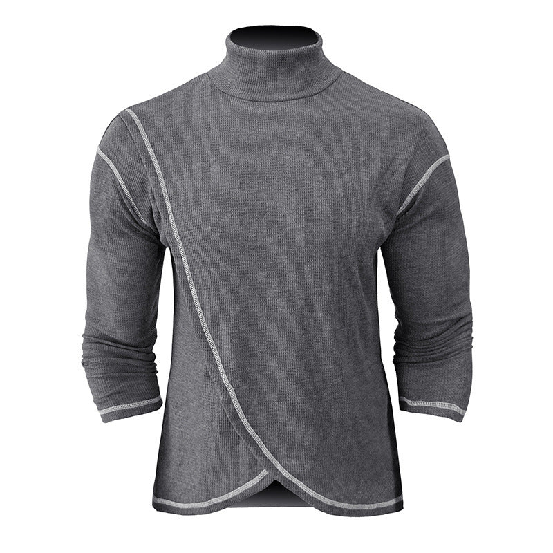 Herren Rollkragenpullover Modern Slim Fit