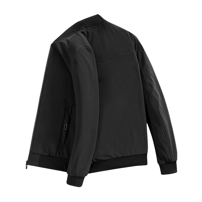 Herren Sportjacke Übergangsjacke Elastisch Mit Taschen