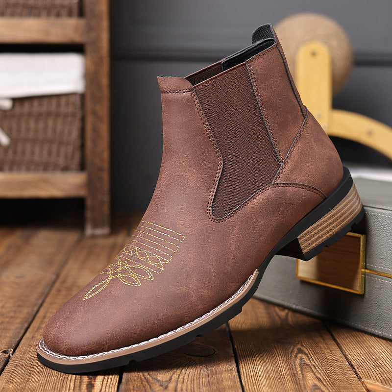 Cowboystiefel Vielseitig Männer Frauen Westernstil