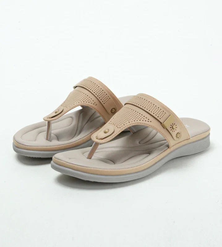 Sintra Black Orthopaedic Flip-Flops by Krohn-e
