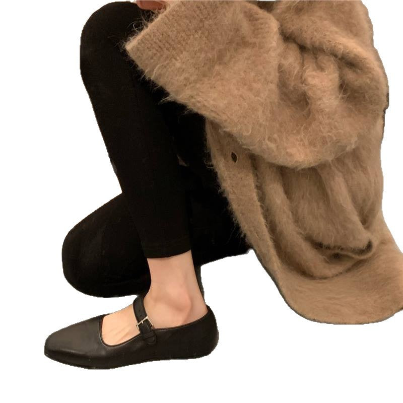Damen Schuhe Mary Jane Elegant mit verstellbarem Riemen Komfortabel