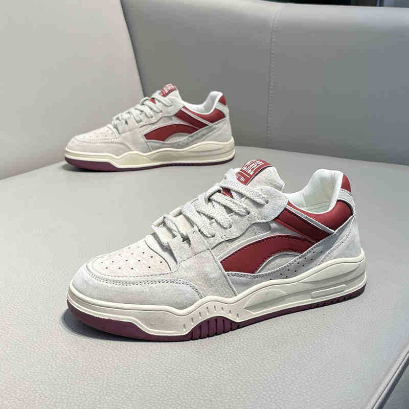 Damen Sneaker Sportlich Wildleder Sohle Dämpfend