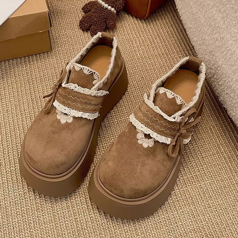 Damen Slip-On Schuhe Bequem mit Riemchen Blumen Design