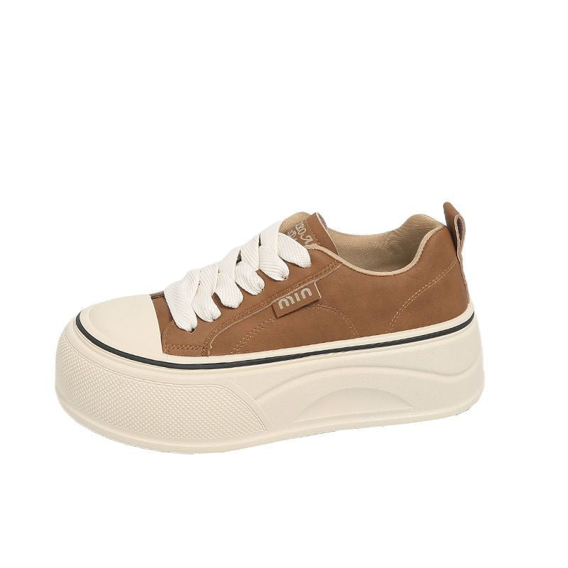 Damen Sneaker Plateau Bequem Elastisch