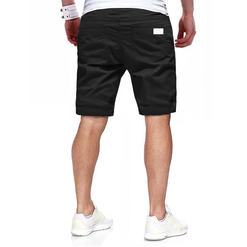 Herren Cargoshorts Bequem Elastisch Mit Seitentaschen
