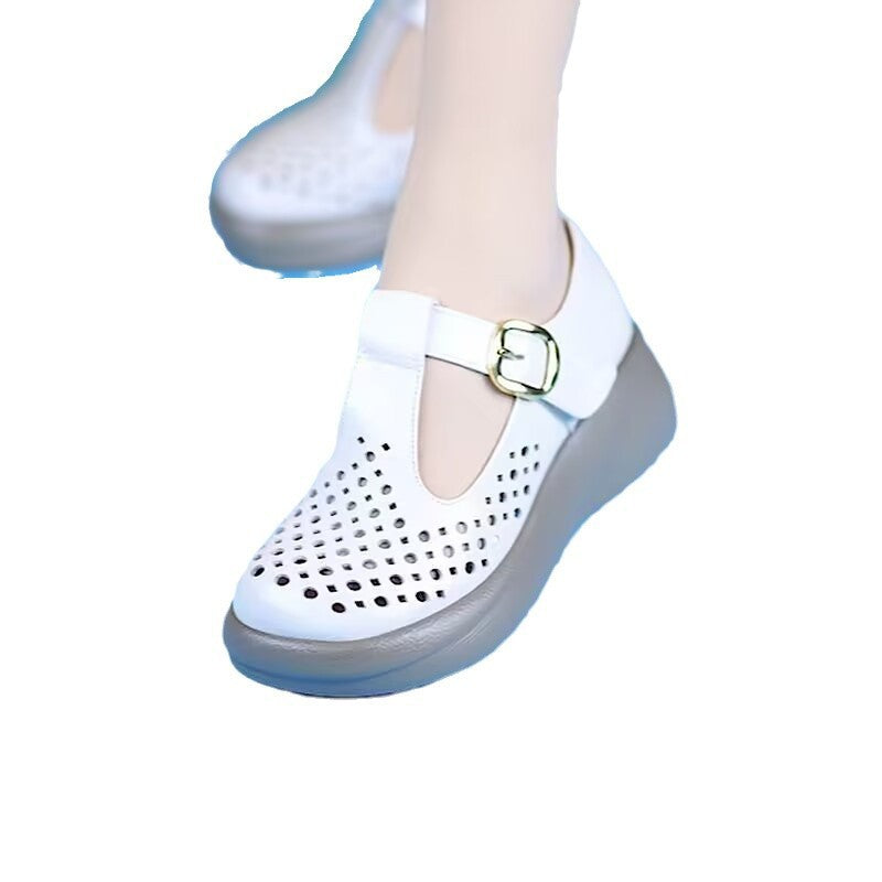 Damen Clogs Bequem Atmungsaktiv Riemchen Design