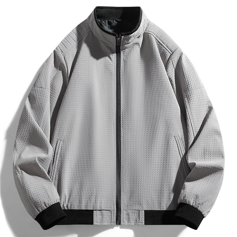 Herren Freizeitjacke Vielseitig Strukturiert Urban Style