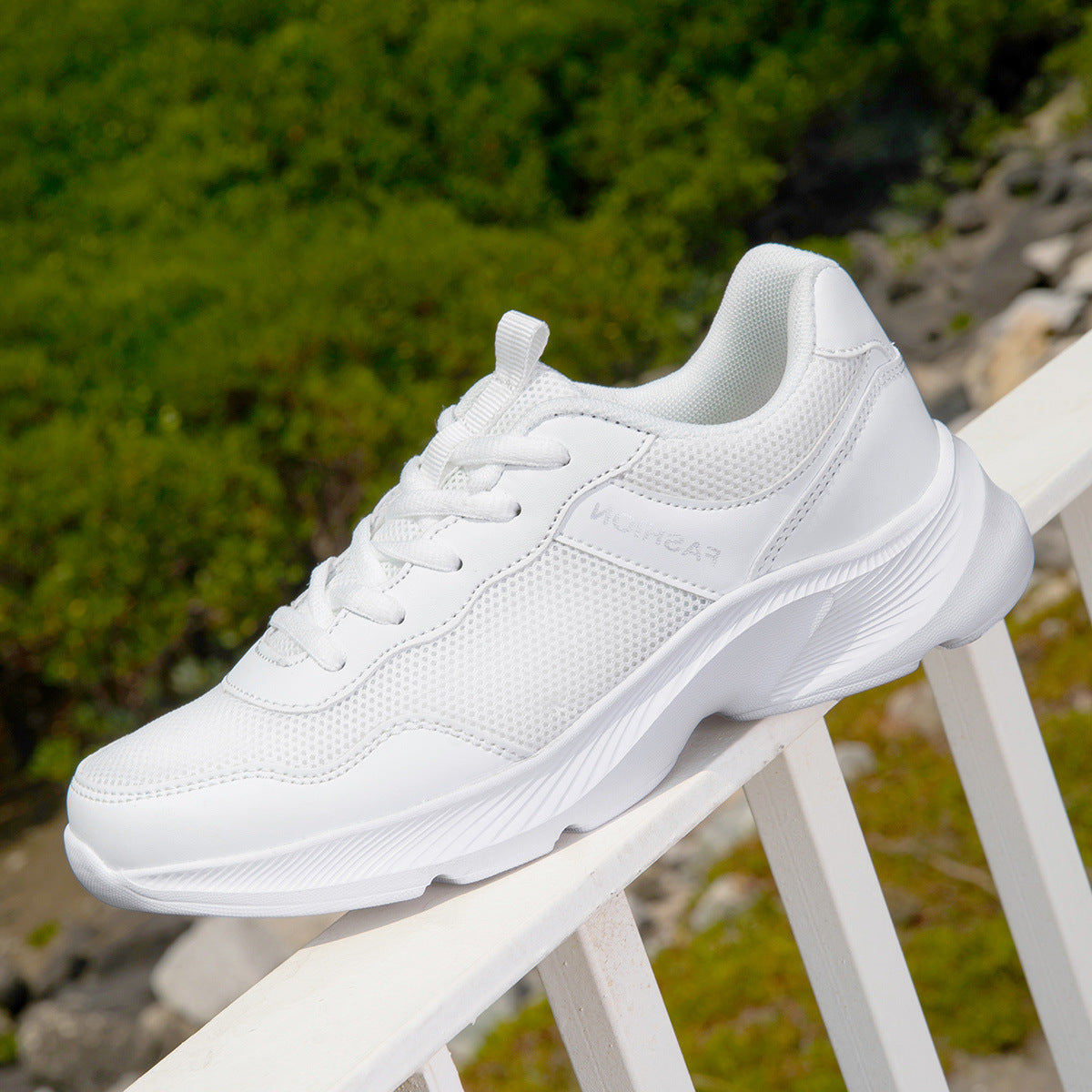 Damen Freizeitschuhe Atmungsaktiv Rutschfest Mit Dämpfung