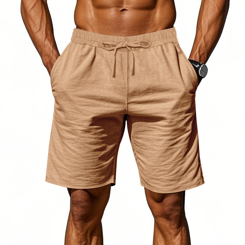 Herren Sportshorts Lässig Elastisch Mit Taschen
