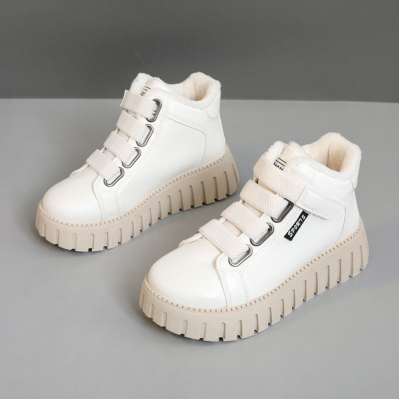 Damen Winterstiefel Flauschig Warm Robust