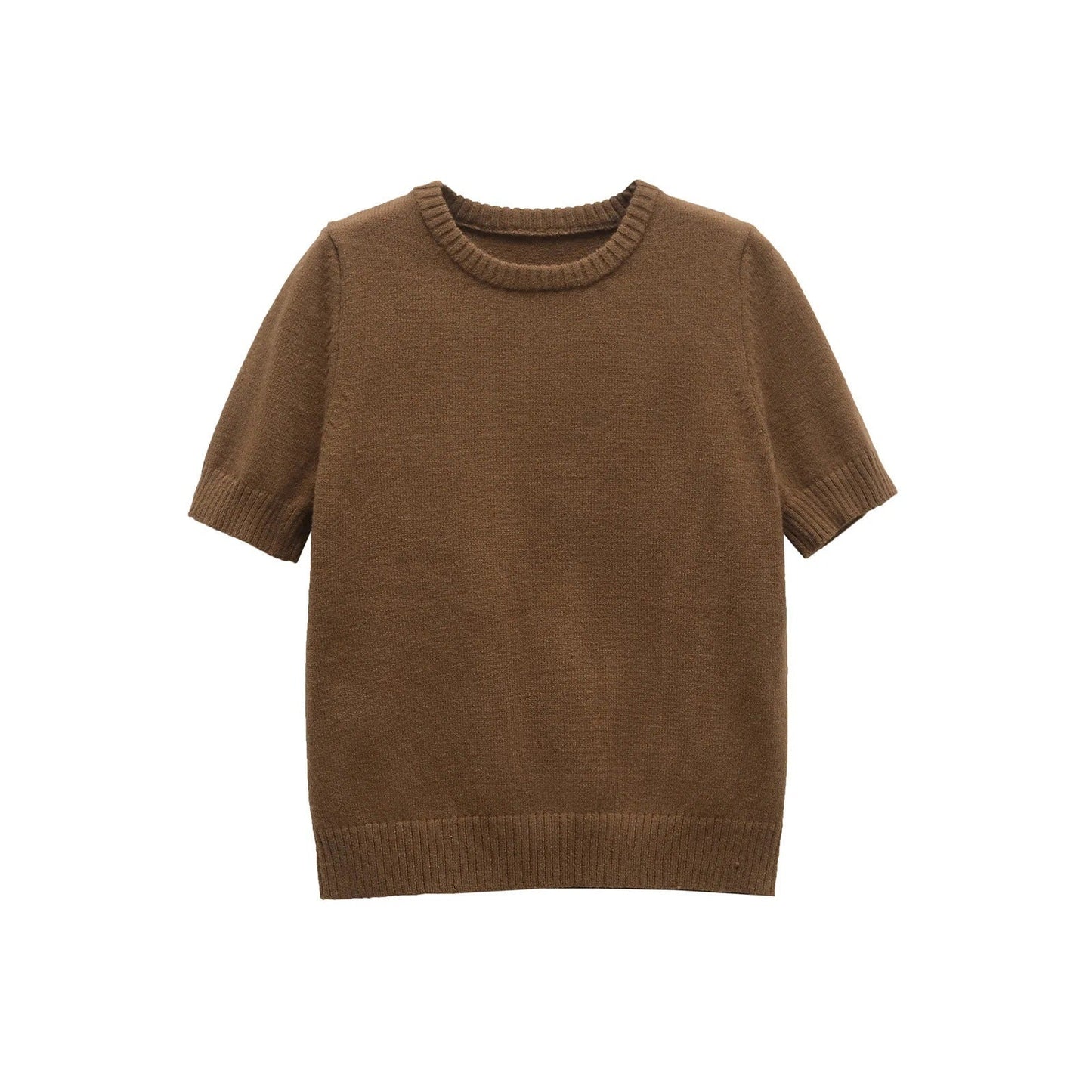 Damen Pullover Kurzarm Modern Glamour