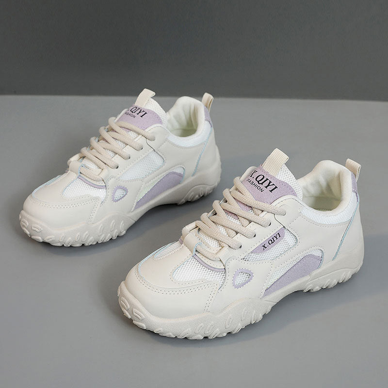 Damen Sneaker Sportlich Atmungsaktiv Mit Mesh