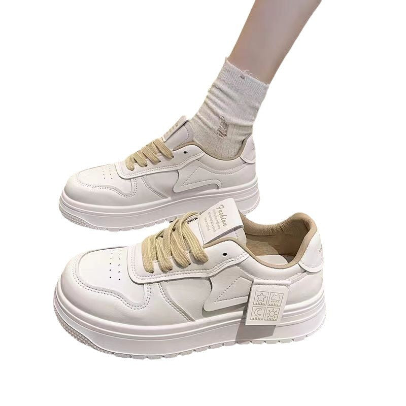 Damen Plateau Sneaker Hoch Bequem Atmungsaktiv