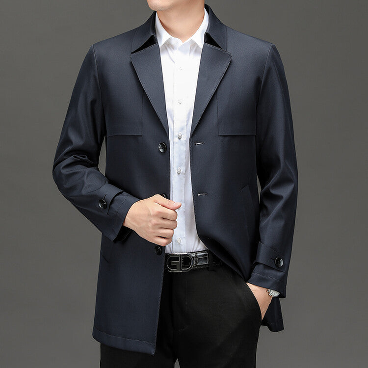 Herren Blazer Moderner Schnitt Slim Fit
