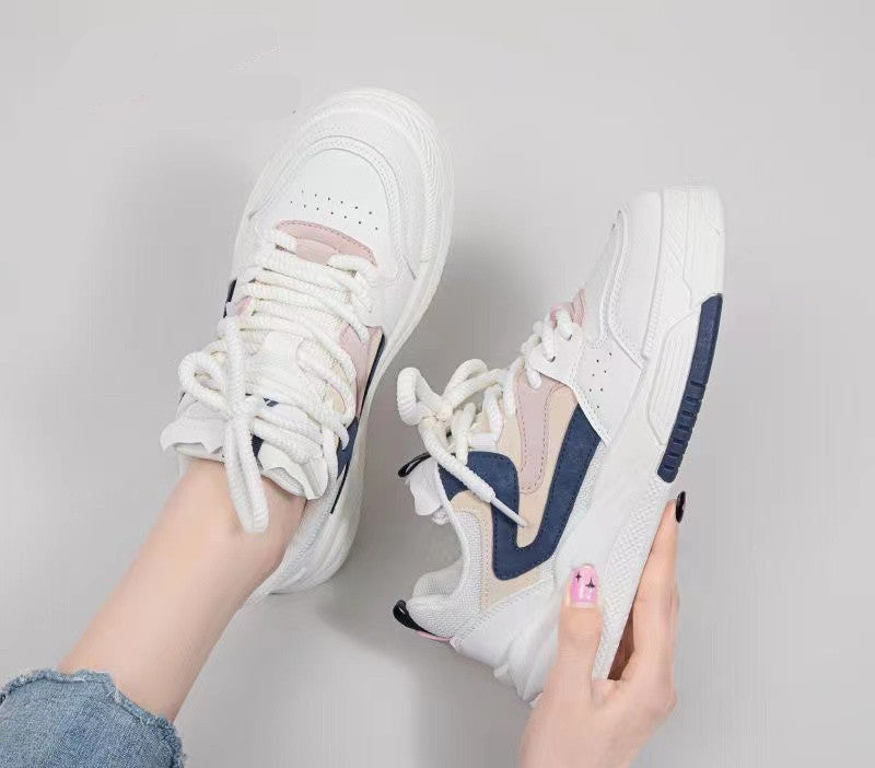 Damen Sneaker Sportlich Mit Dämpfungstechnologie