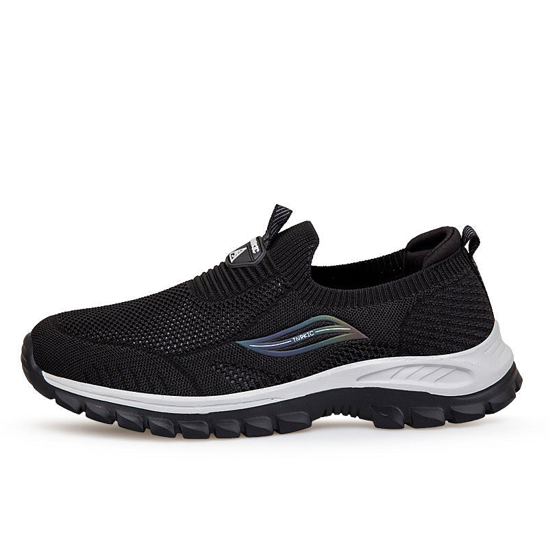 Damen Sneaker Slip-On Bequem Flexibel Weich