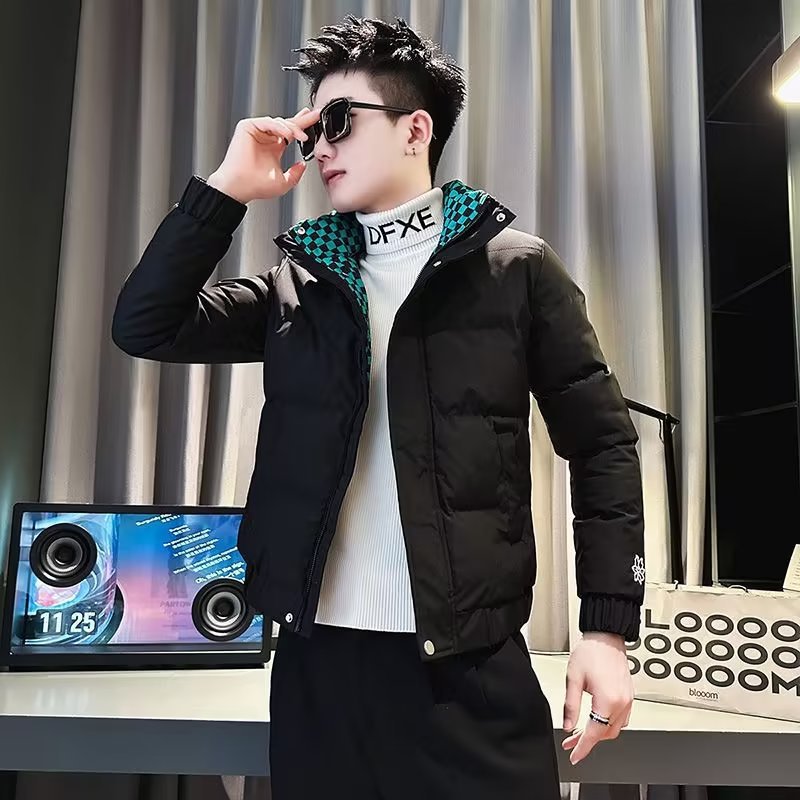Herren Steppjacke Leicht Sportlich Mit Taschen