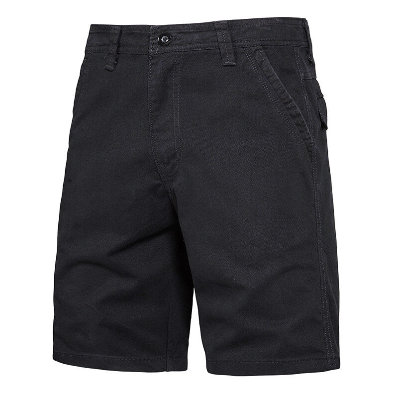 Herren Shorts Baumwolle Elegant Mit Taschen Sommer