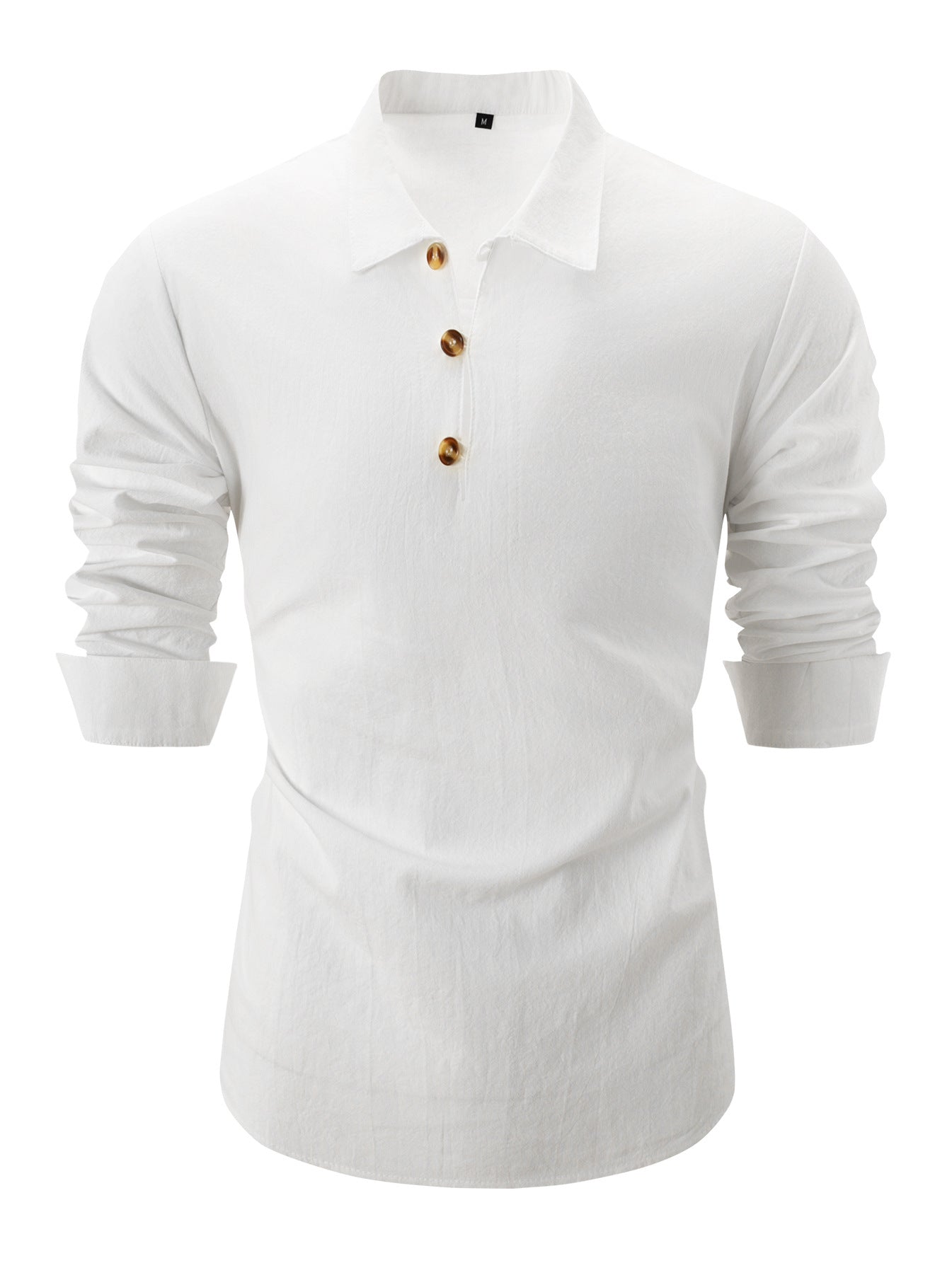 Herren Langarmhemd Elegantes Knopfhemd Modern Slimfit