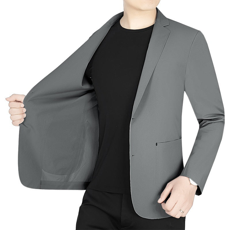Herren Blazer Jacke Slim atmungsaktiv Modern