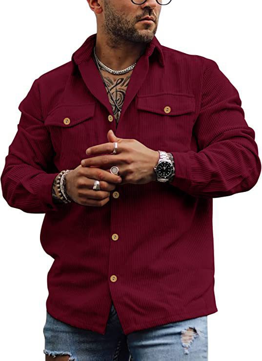 Herren Lederjacke Lässig Schnitt Modern