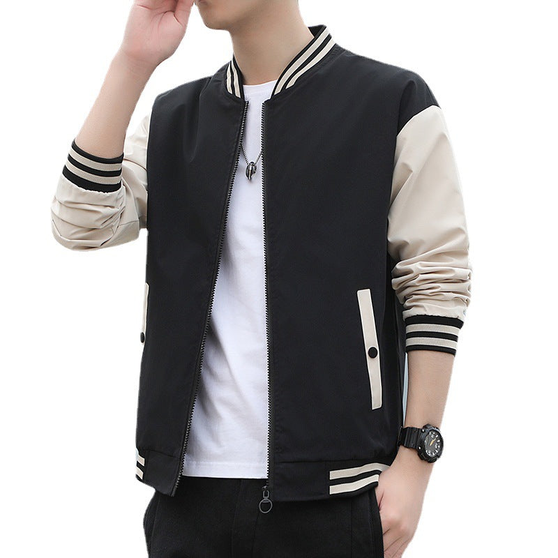 Herren Bomberjacke Sportlich Modern