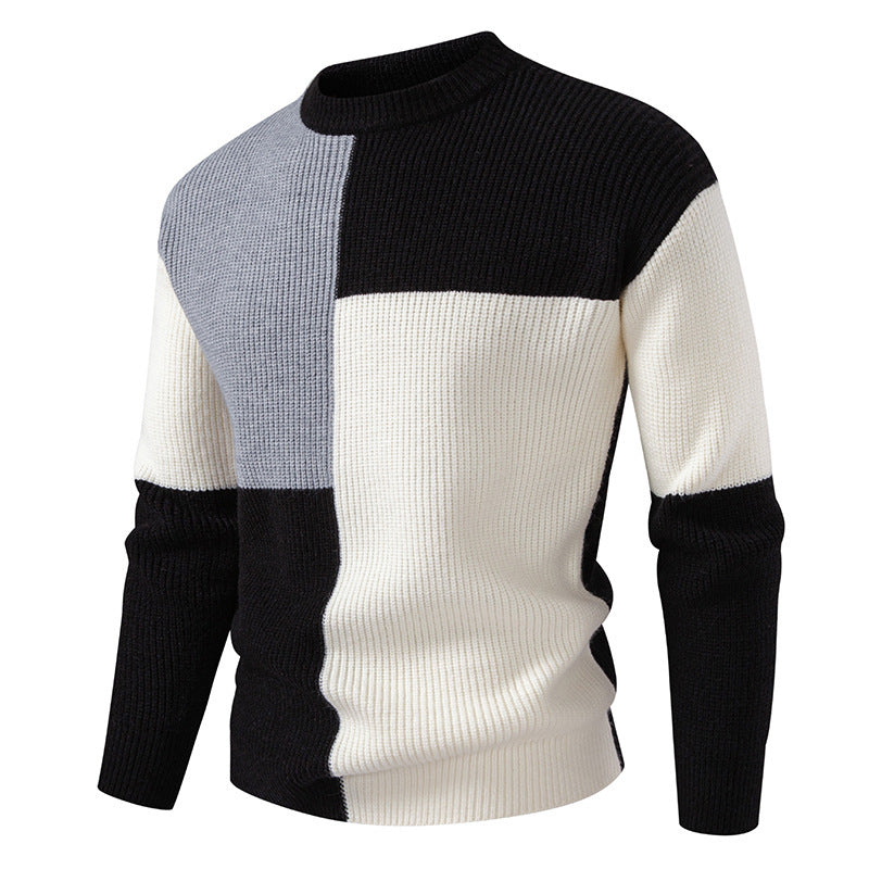 Herren Pullover Strick Modern Komfortabel