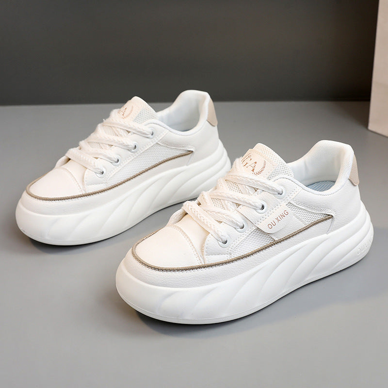 Damen Sneaker Chunky atmungsaktiv Trendy Hochsohlige